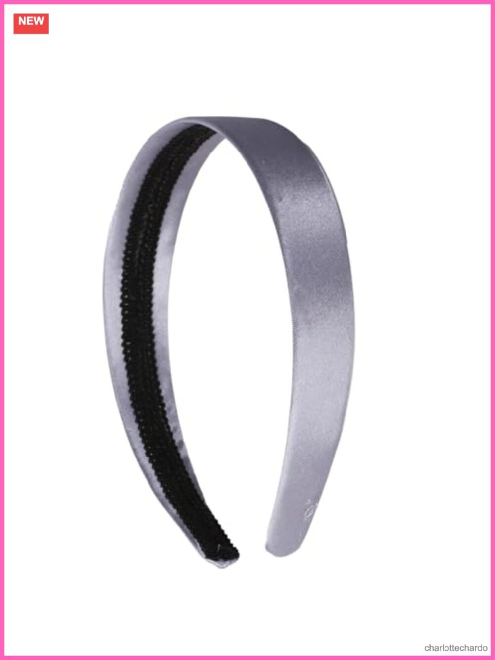 1 Inch Satin Hard Headband Hair Accessory for Women Teens